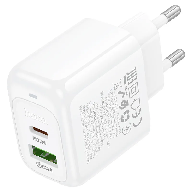 HOCO CS55A Surplus PD30W + QC3.0 EU