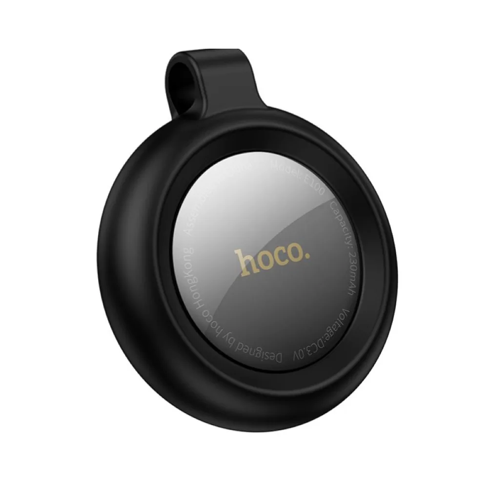 hoco-e100-smart-tracker-tag-with-ios-find-black - MegaComputer.pk HOCO E100 Smart Tracker Tag with iOS Find Black