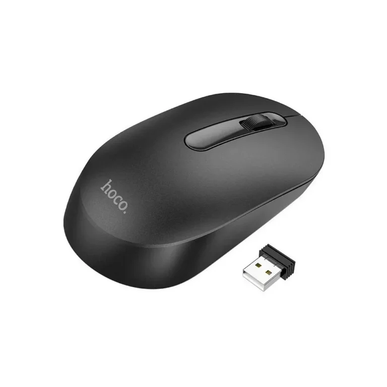 HOCO GM14 Platinum 3D Button 2.4G Business Wireless Mouse – Black