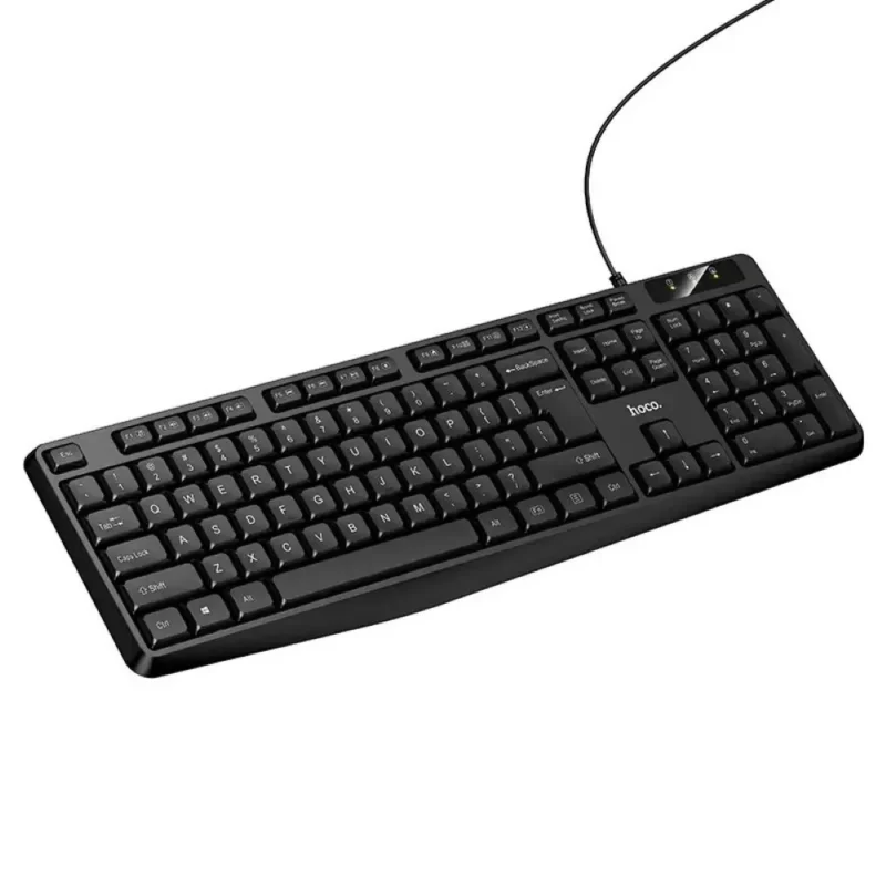 HOCO GM60 UltraCool Professional Wired Keyboard – Black