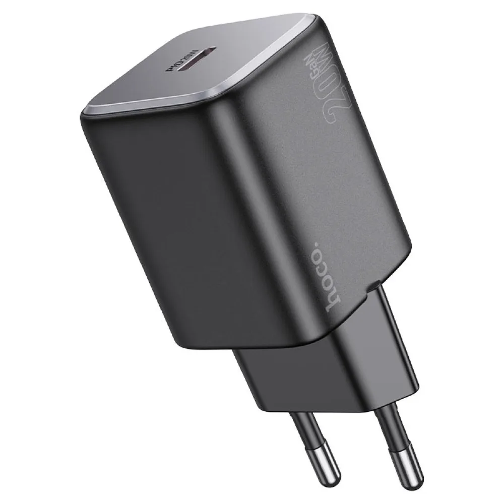hoco-n40-mighty-pd20w-eu-charger HOCO N40 Mighty PD20W EU Charger