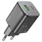 hoco-n41-almighty-pd20w-qc3-0-eu-charger - MegaComputer.pk HOCO N41 Almighty PD20W + QC3.0 EU Charger