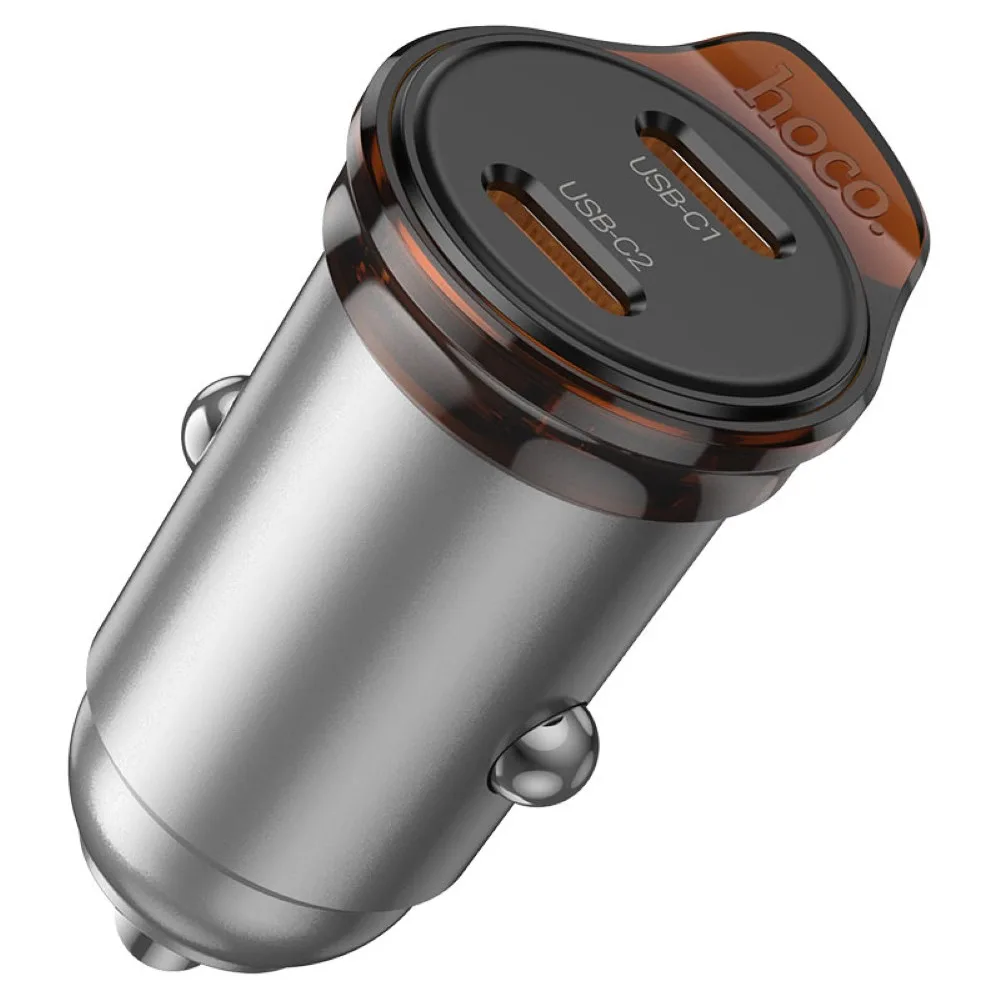 hoco-nz16b-rigorous-45w-car-charger HOCO NZ16B Rigorous 45W Car Charger