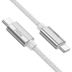 HOCO U134 Primero PD 240W Fast Charge Cable Type-C to Type-C – Gray