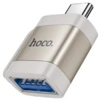 hoco-ua31c-type-c-male-to-usb-female-otg-adapter-gray-2 - MegaComputer.pk