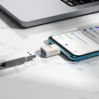 hoco-ua31c-type-c-male-to-usb-female-otg-adapter-gray-3 - MegaComputer.pk