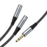 HOCO UPA21 2-in-1 3.5 Headset Audio Adapter Cable (Male to 2x Female)