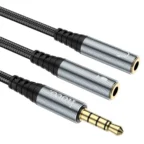 hoco-upa21-2-in-1-3-5-headset-audio-adapter-cable-male-to-2x-3 - MegaComputer.pk