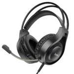 HOCO W106 Tiger Gaming Wired 3.5mm Jack Headset – Black