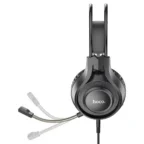 HOCO W106 Tiger Gaming Wired 3.5mm Jack Headset - Black - Image 4