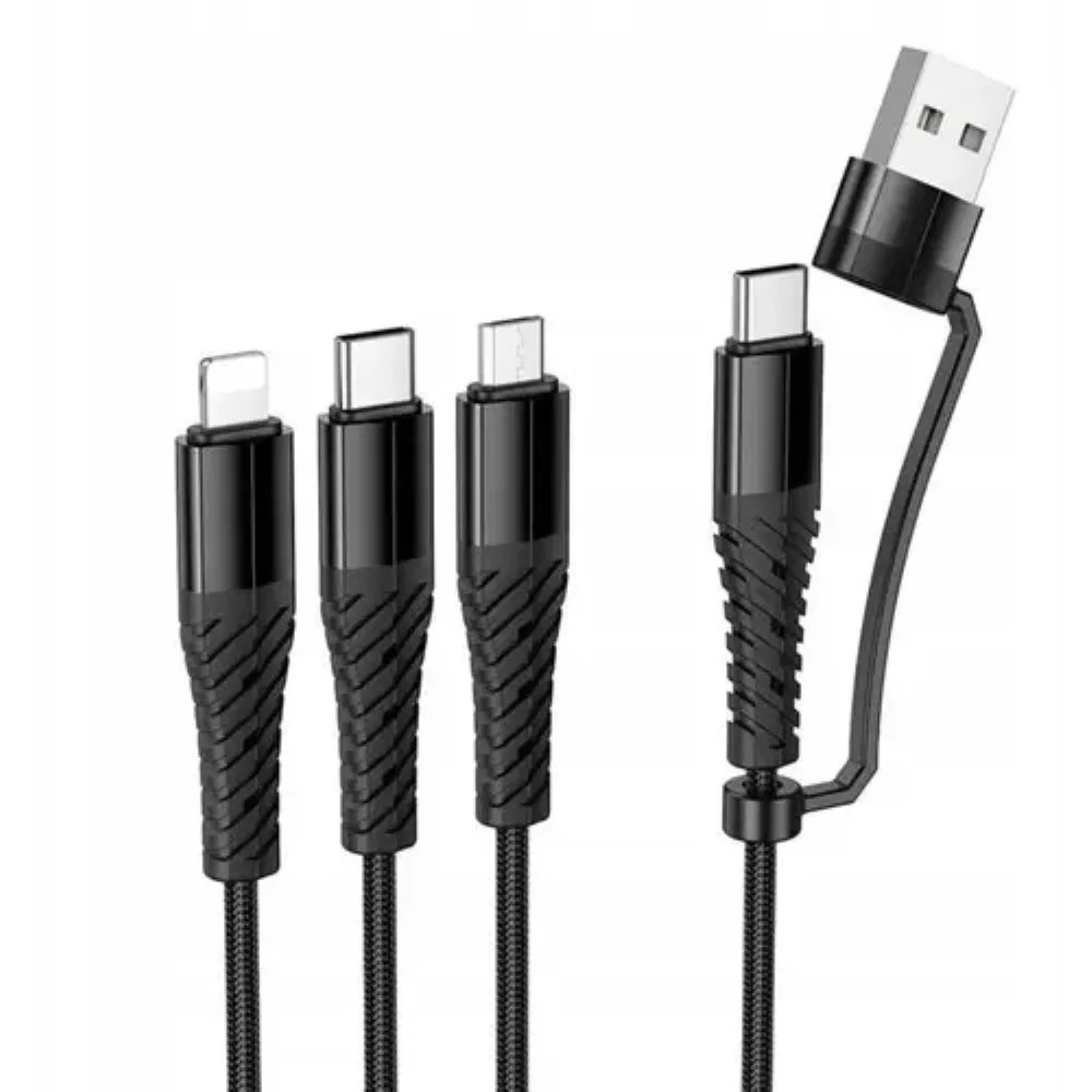 hoco-x123-victory-3-in-1-charging-cable-usb-c-to-ip-c-micro HOCO X123 Victory 3-in-1 Charging Cable (USB/C to iP+C+Micro)