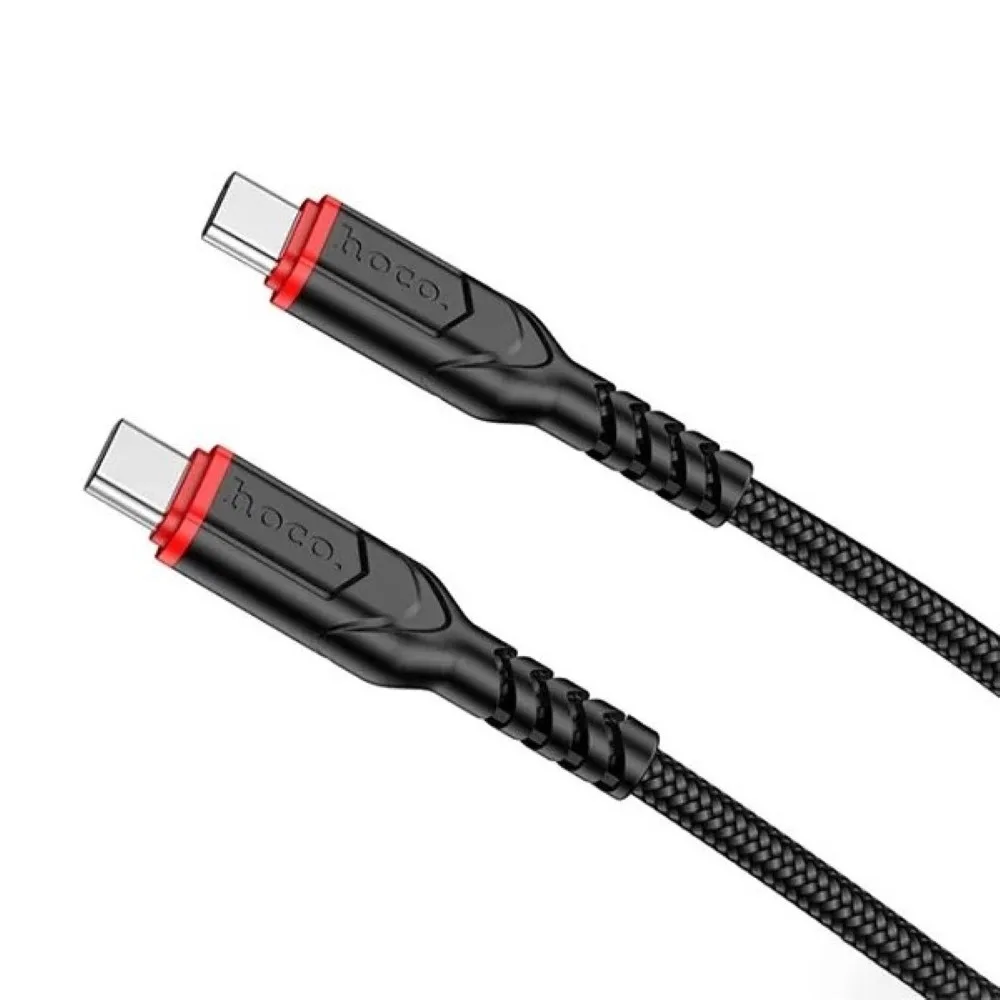 hoco-x59-victory-60w-type-c-to-type-c-charging-data-cable-2m HOCO X59 Victory 60W Type-C to Type-C Charging Data Cable 2M
