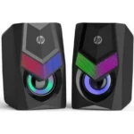 HP DHE-6000 2.0 Stereo Gaming Speaker, RGB Backlight, 3.5mm