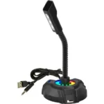 HP DHP-1100C Desktop Microphone – RGB Light Effect – Desktop LED Light
