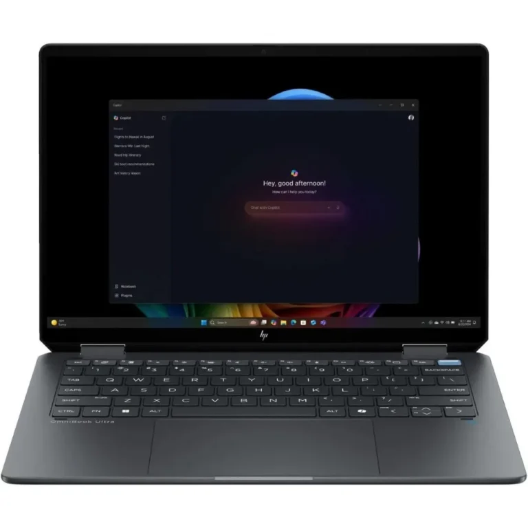 HP OmniBook Ultra Flip 14-FH0033DX Laptop Intel Core Ultra 9 Series 2 288V 32GB DDR5 2TB SSD Intel Arc Graphics 14.1″ UWVA 3K OLED Touch Screen Windows 11 Home Eclipse Gray