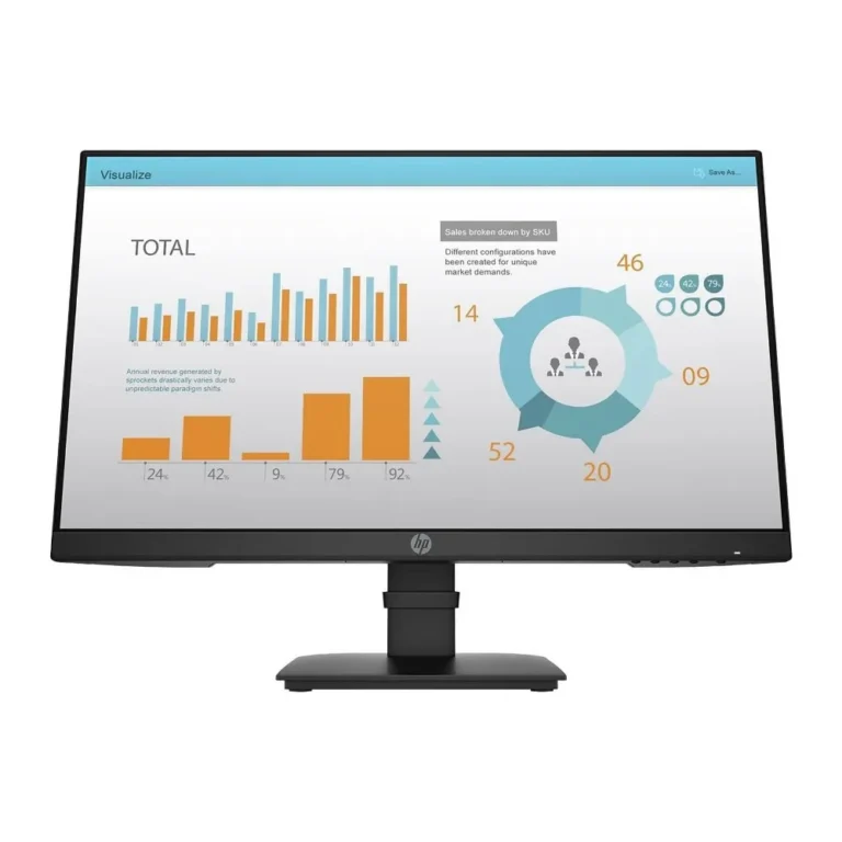 HP P24 G4 23.8″ Full HD 1920×1080p IPS, 75Hz, HDMI Display Port VGA Monitor (Used)