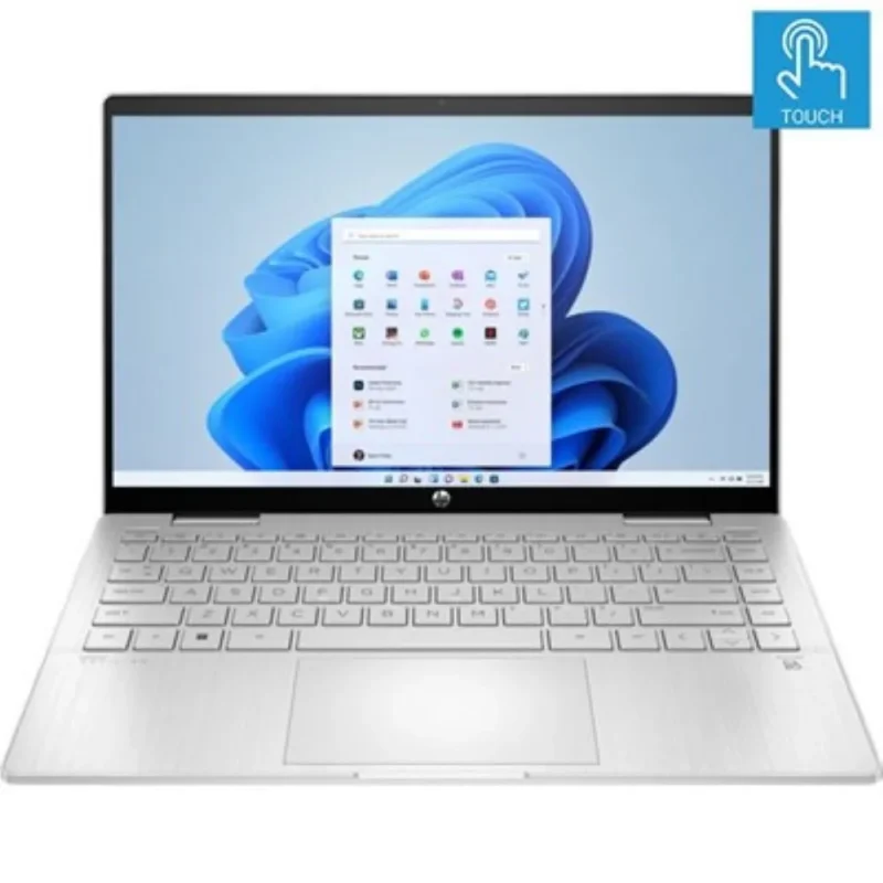 HP Pavilion x360 14 EK1056tu – Raptor Lake – 13th Gen Core i7 1355u Processor 16GB 1-TB SSD Intel Iris Xe GC 14″ Full HD Micro Edge  Backlit KB B&O Play TPM W11