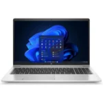 HP ProBook 450 G9 Intel Core i7 1255U Turbo up to 3.5 GHz, 8GB, 512, 15.6″FHD, AG+BL K/B, Intel9560 Ac2x2, FINGER PRINT, WEBCAM HD, DOS,HP Carrying Case Pike Silver Aluminum