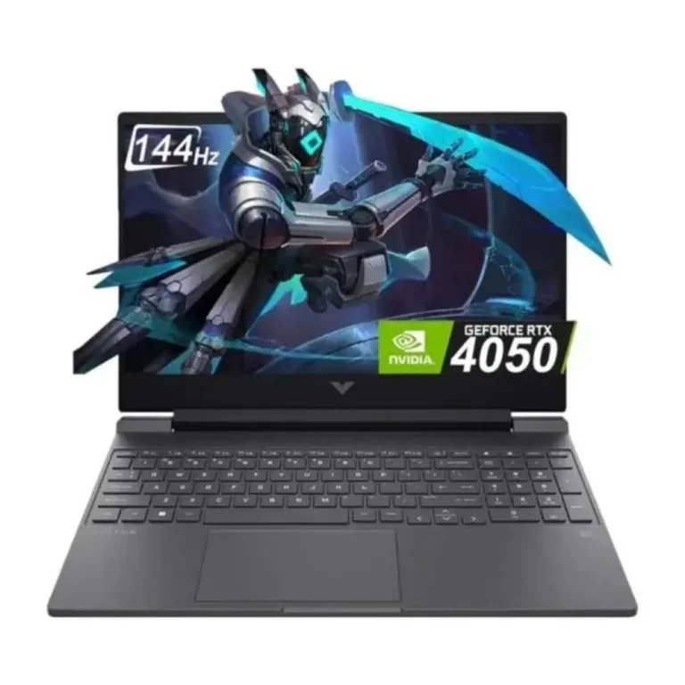 HP Victus 15-FA2082WM Gaming Laptop 13th Gen Core i5-13420H 16GB DDR4 512GB SSD NVIDIA RTX 4050 6GB Graphics 15.6″ FHD IPS 144Hz Windows 11 Home Mica Silver