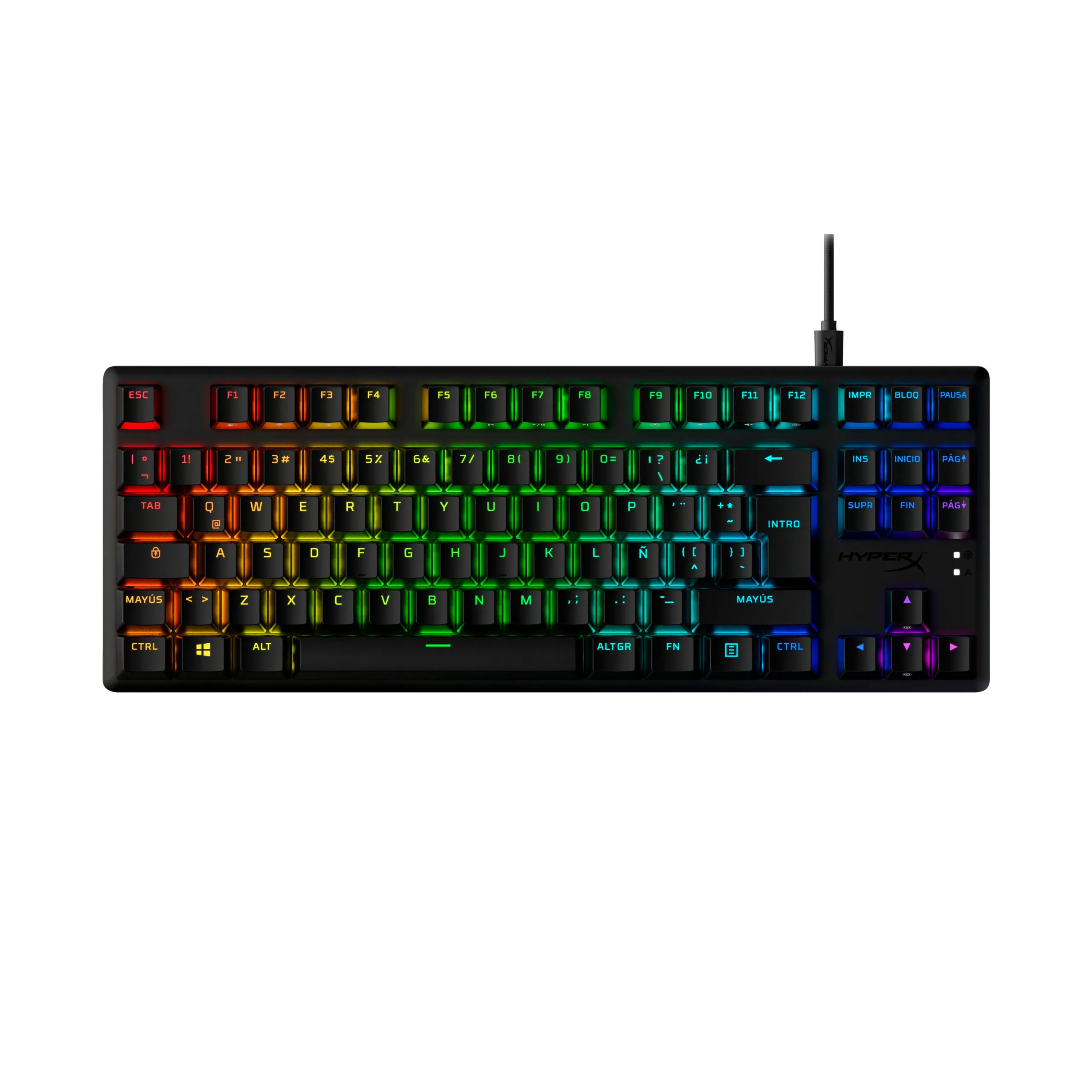 hyperx-639n7aa-1 - MegaComputer.pk HyperX Alloy Origins Core Tenkeyless Mechanical Gaming Keyboard – Aqua Switch
