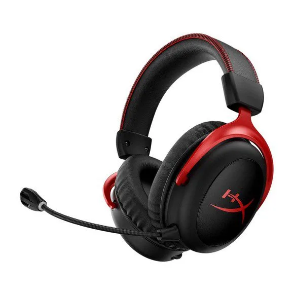 HyperX Cloud II Wireless – Gaming Headset – Black/Red (Open Box)