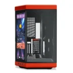 Hyte Y70 Touch Infinite Modern Aesthetic Mid-Tower ATX Gaming Case Black Cherry - Image 2