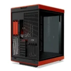 Hyte Y70 Touch Infinite Modern Aesthetic Mid-Tower ATX Gaming Case Black Cherry - Image 4