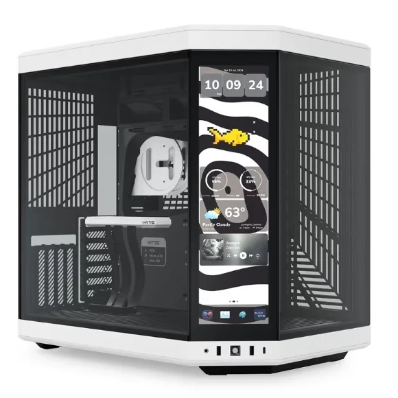 Hyte Y70 Touch Infinite Modern Aesthetic Mid-Tower ATX Gaming Case Panda