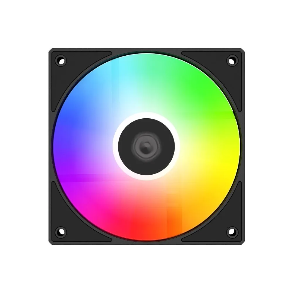 id-cooling-as-120-argb-k-single-120mm-case-fan-black - MegaComputer.pk ID-Cooling AS-120-ARGB-K Single 120mm Case Fan Black