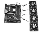 ID-Cooling FS-04 PWM Fan Splitter Cable - Image 2