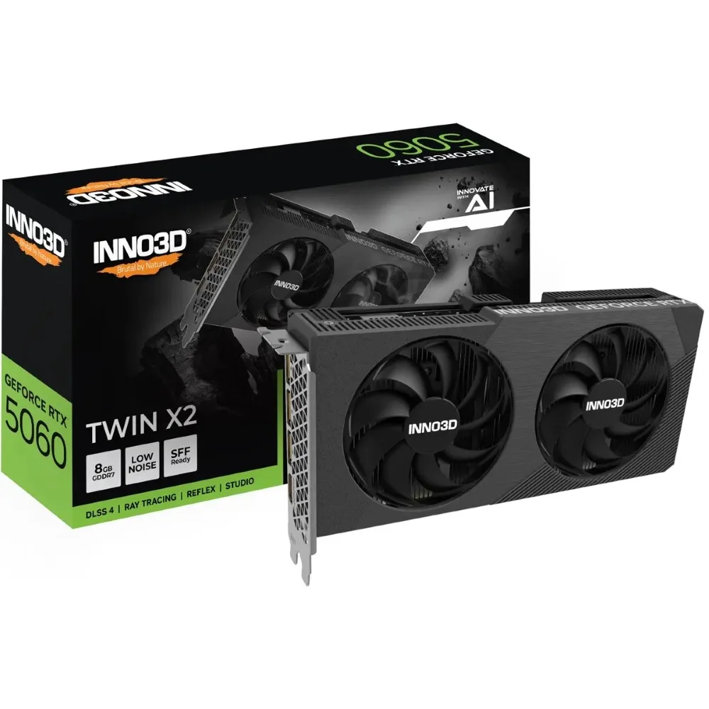 inno3d-geforce-rtx-5060-twin-x2-8gb-gddr7-gaming-graphics-ca INNO3D GeForce RTX 5060 Twin X2 8GB GDDR7 Gaming Graphics Card