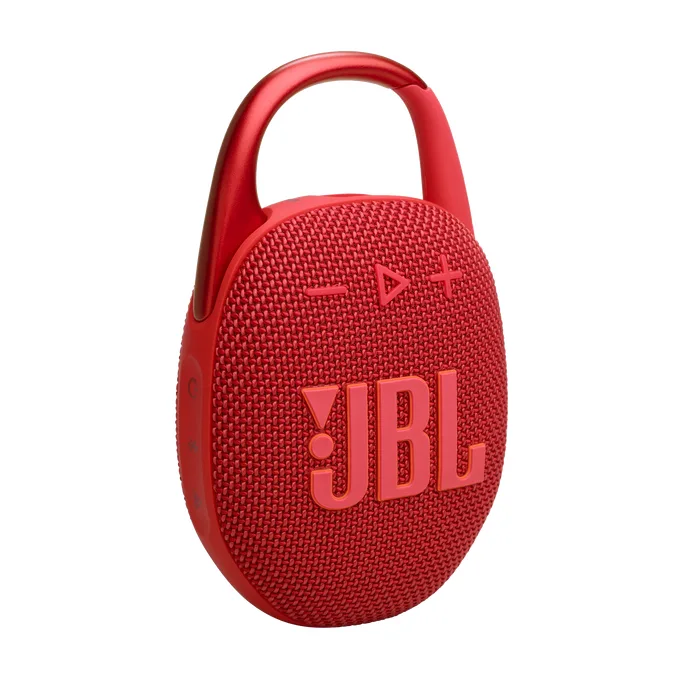 JBL Clip5 Ultra-portable Bluetooth Speaker with Carabiner (Red) JBLCLIP5RED