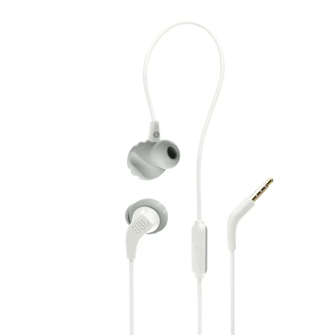 JBL Endurance Run 2 Wired In-ear Sport Headphones White JBLENDURRUN2WHT