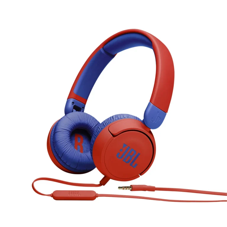 JBL Wired Kids On-ear Headphones (Red) JBLJR310RED