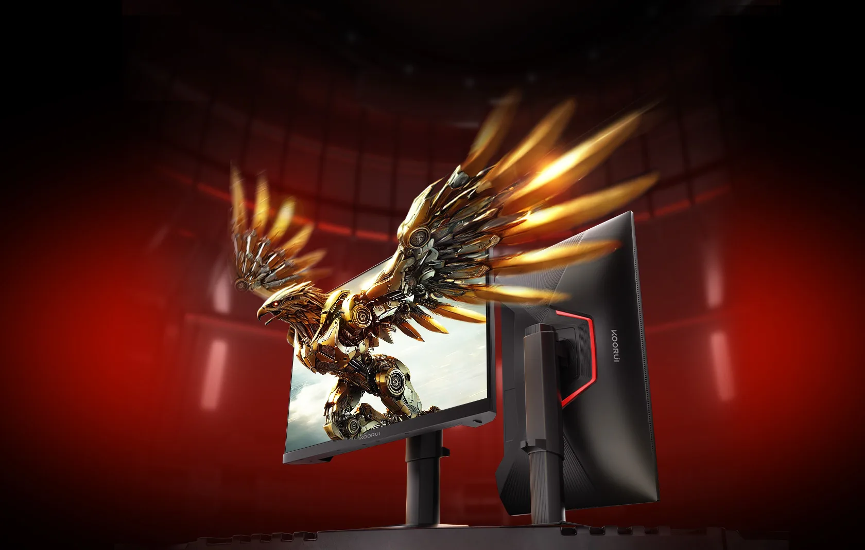 KOORUI G2721E 27' 320Hz 1ms, Fast IPS Display QHD (2560*1440) Display 95% DCI-P3, PPI 109 |E≤2 | 130% sRGB |100% Adobe R