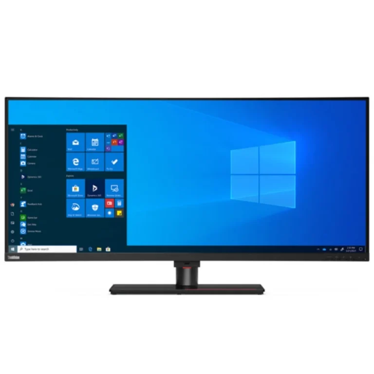 Lenovo ThinkVision P40w-20 39.7″ Curved Ultra-Wide 5K2K WUHD IPS Professional Monitor with Thunderbolt 4 USB-C Hub HDMI Ethernet