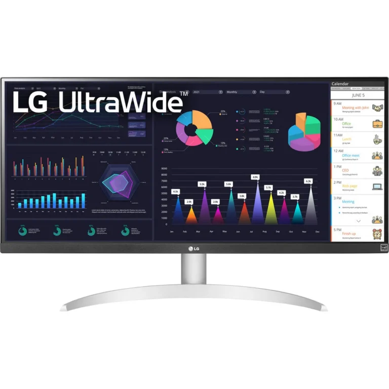LG UltraWide 29WQ600 29″ Full HD 100Hz  5ms Response Time IPS Panel SRGB 99% Type-C Monitor