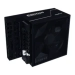 Lian Li Edge 1000W PCIE 5.1 Fully Modular 80 Pluse Gold PSU with USB & Fan Hub – Black