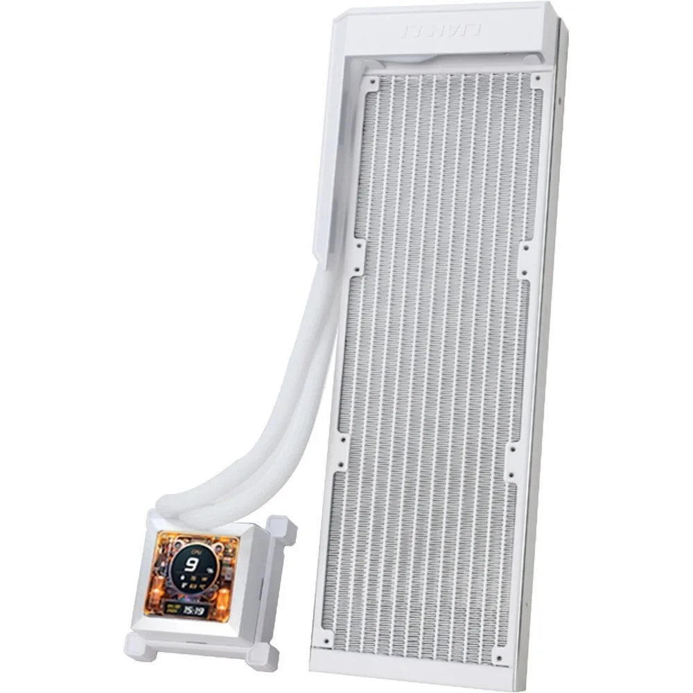 lian-li-hydroshift-360-2-88-ips-lcd-aio-cooler-white-without - MegaComputer.pk Lian Li Hydroshift 360 2.88” IPS LCD AIO Cooler White Without Fan
