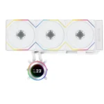 Lian Li HydroShift II LCD-C 360R ARGB 360mm AIO Liquid CPU Cooler – White