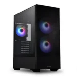 Lian Li LANCOOL 205 Mesh Tempered Glass Side Panel Mid-Tower ATX Computer Case PC Gaming Case Black