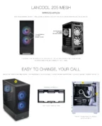 lian-li-lancool-205-mesh-tempered-glass-side-panel-mid-tower-5 - MegaComputer.pk