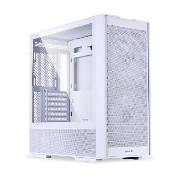 r001 Lian Li LANCOOL 206 Tower PC Case (White)
