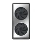 Lian Li LANCOOL 217 INF Tempered Glass Mid Tower PC Gaming Case - Black - Image 2