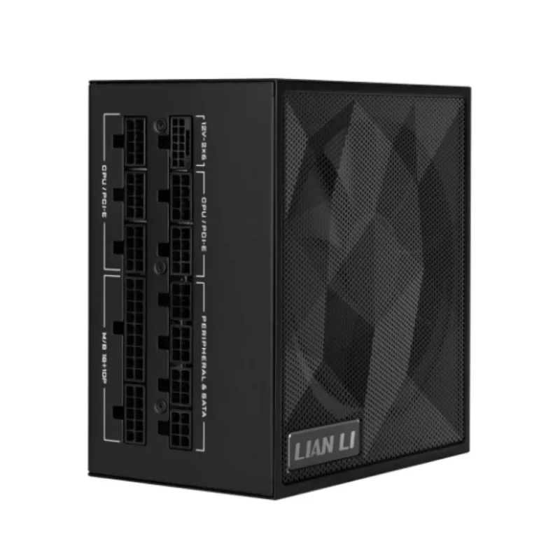 Lian Li SX Platinum 1200W SXP Compact ATX Form Factor Power Supply – Black