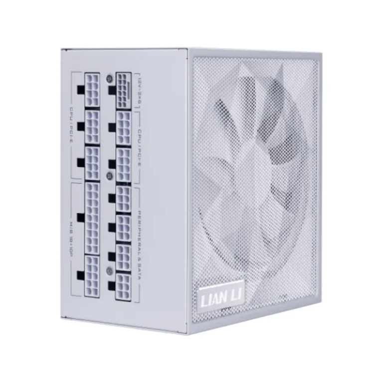 Lian Li SX Platinum 850W SXP Compact ATX Form Factor Power Supply – White