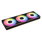 未命名 - MegaComputer.pk Lian Li UNI FAN CL120 Reverse Blade Wireless Black RGB Triple Fan Pack – 120mm