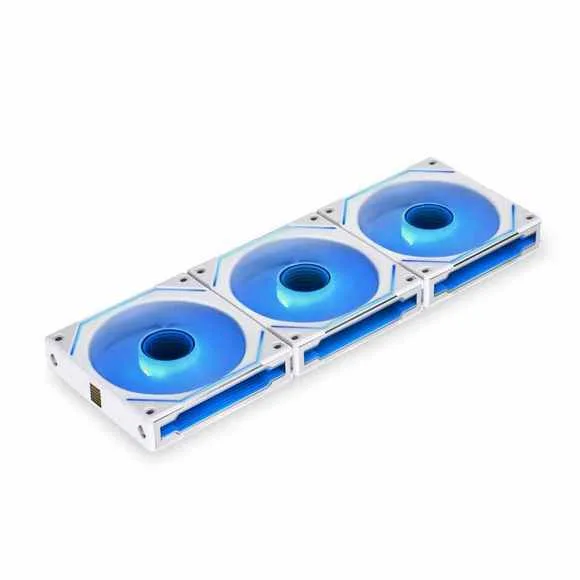 LIAN LI UNI FAN SL INFINITY Wireless Reversed 120 RGB 3 PCS PACK UF-SLIN120 ( L Connect 3.0 Controller included) White