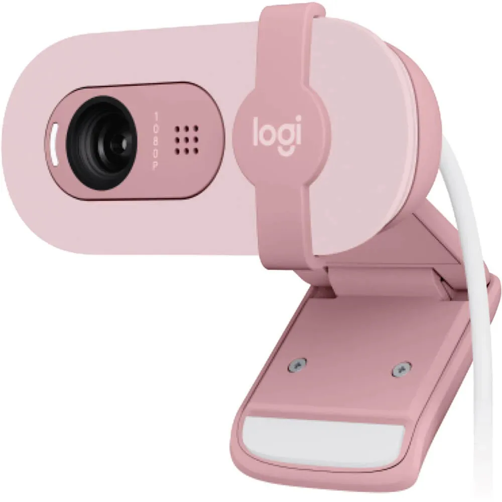 logitech-brio-100-webcam-pink-960-001624 Logitech BRIO 100 Webcam Pink 960-001624