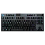 Logitech G915 TKL Tactile LIGHTSPEED Wireless RGB Mechanical Gaming Keyboard Carbon Black
